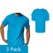 Gildan Men's Softstyle Midweight Short Sleeve T-Shirt for Craft & DIY Printing, Sapphire, 3–15 Pack